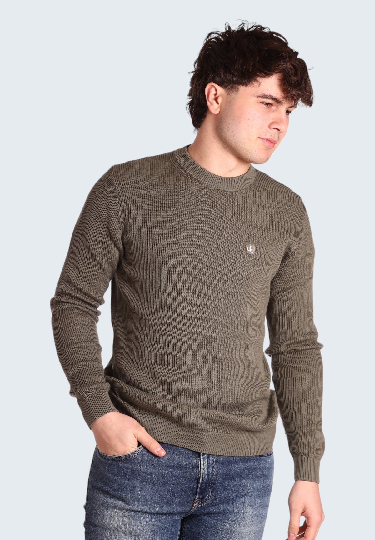 Sweater J30j324598 Dusty Olive