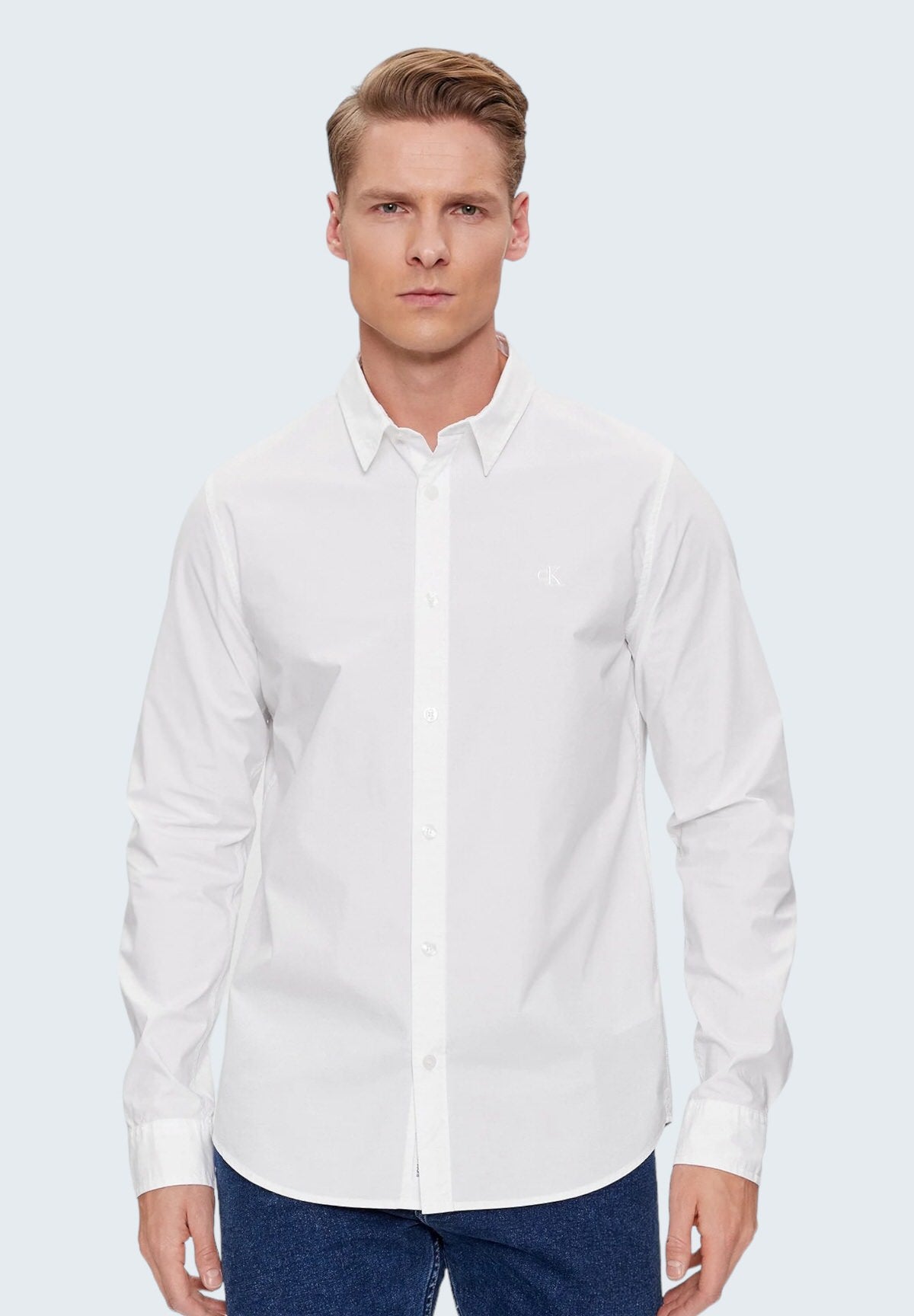 Camicia A Maniche Lunghe J30j324614 Bright White