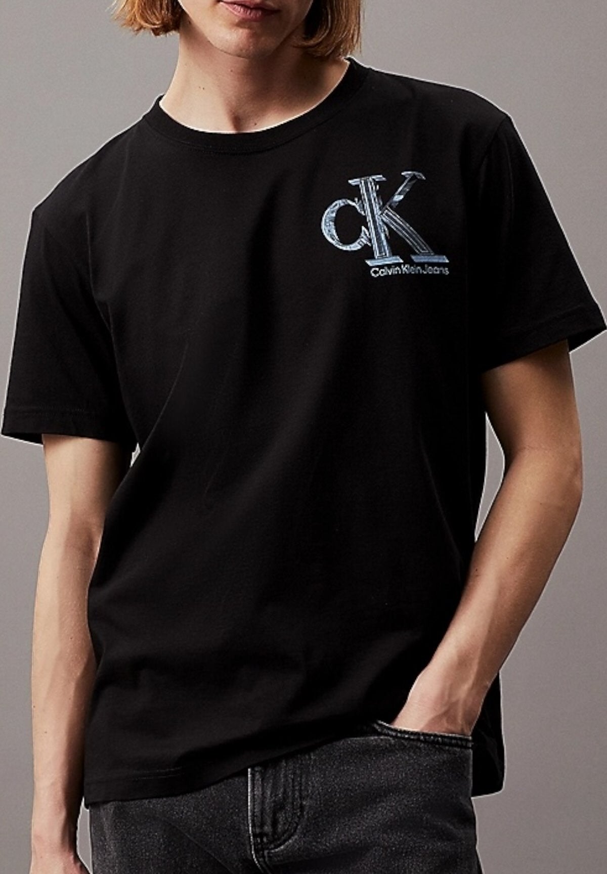 T-Shirt* J30j325498 Ck Black