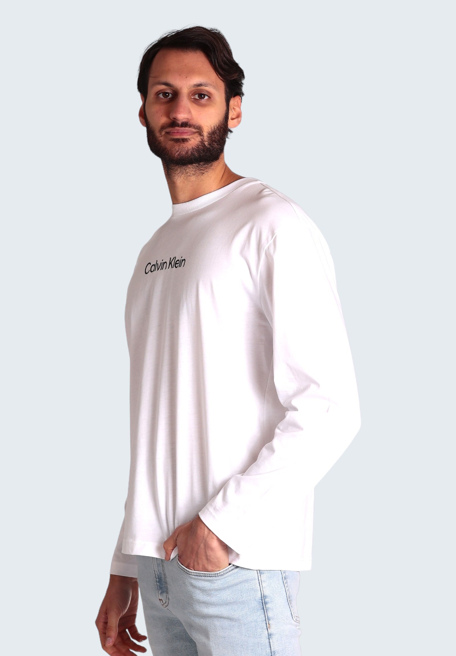 T-Shirt K10k112396 Bright White