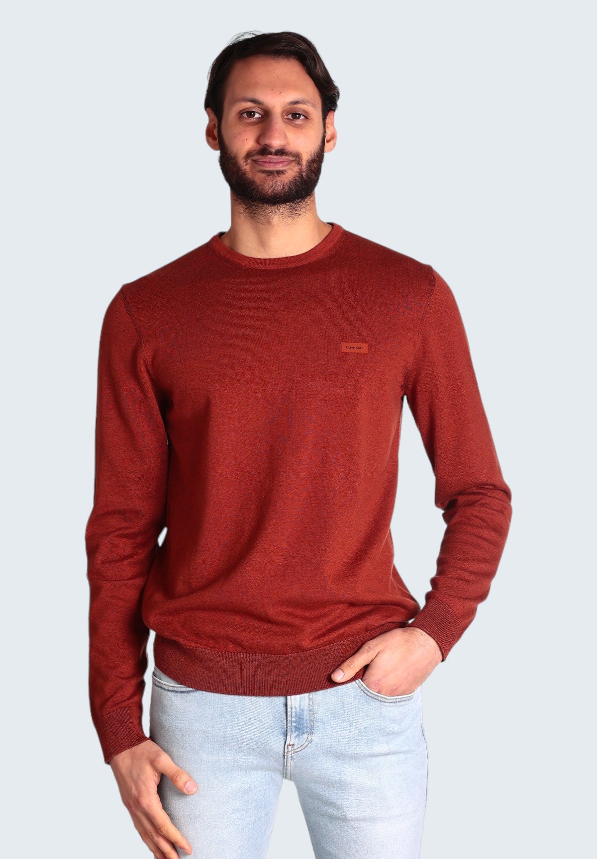 Sweater K10k112742 Terracotta Rust