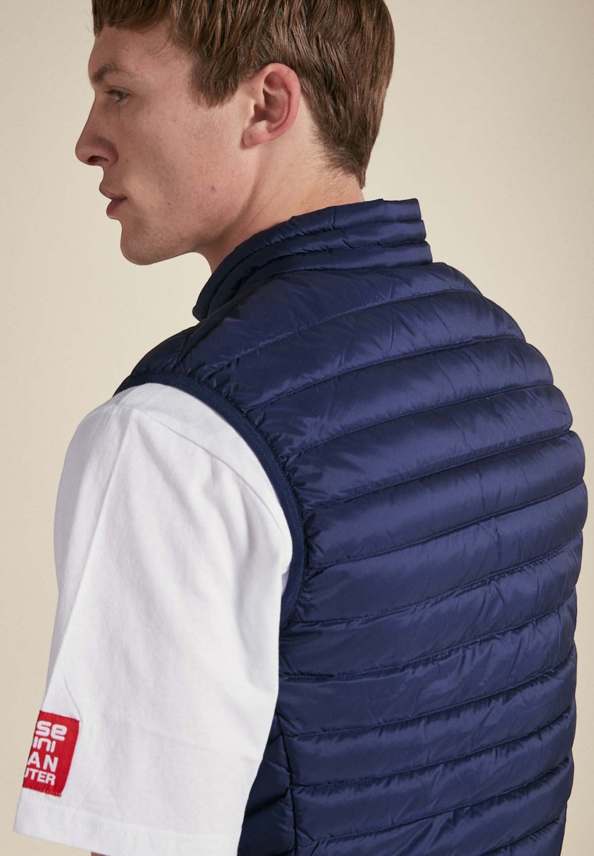 Smanicato Gilet Melvin 2.0 Patriot Blue, Safari