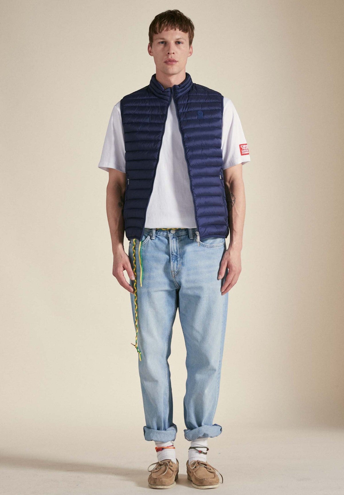 Smanicato Gilet Melvin 2.0 Patriot Blue, Safari