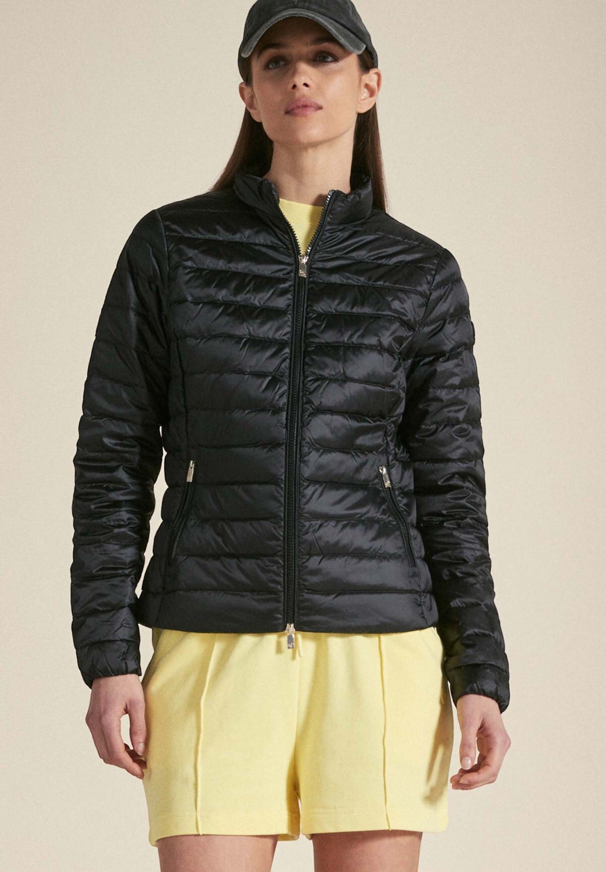 Pola Long Asphalt down jacket