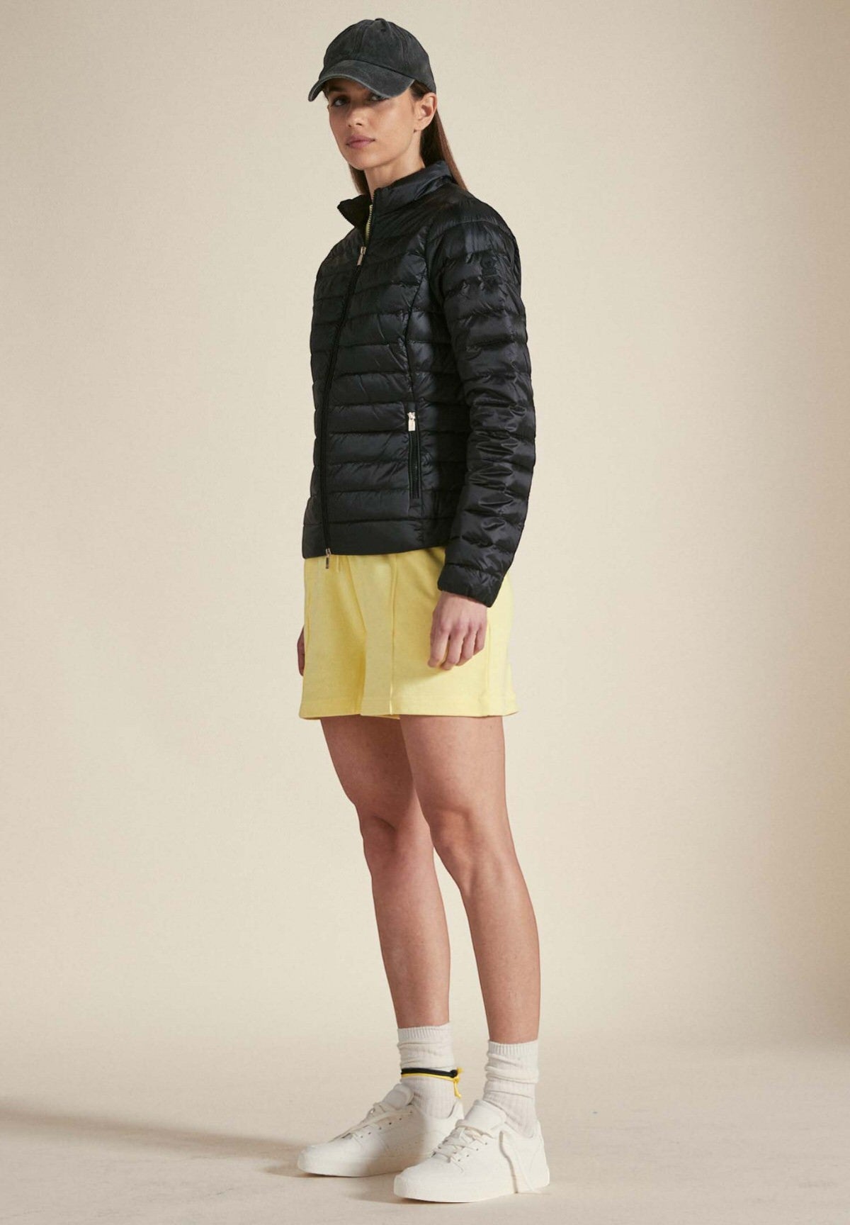 Pola Long Asphalt down jacket