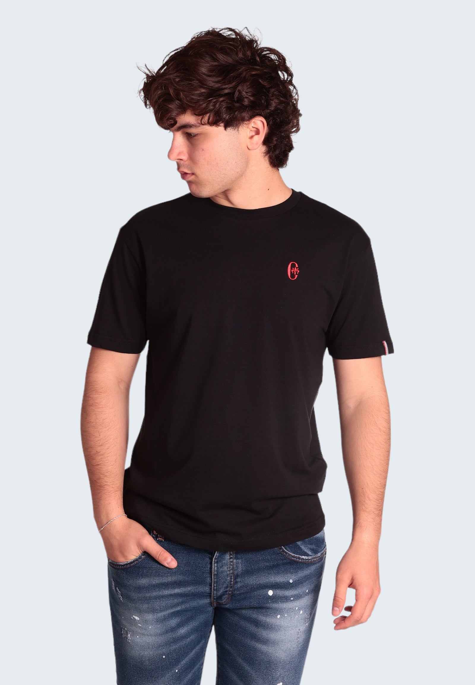 T-Shirt 6551001u Nero