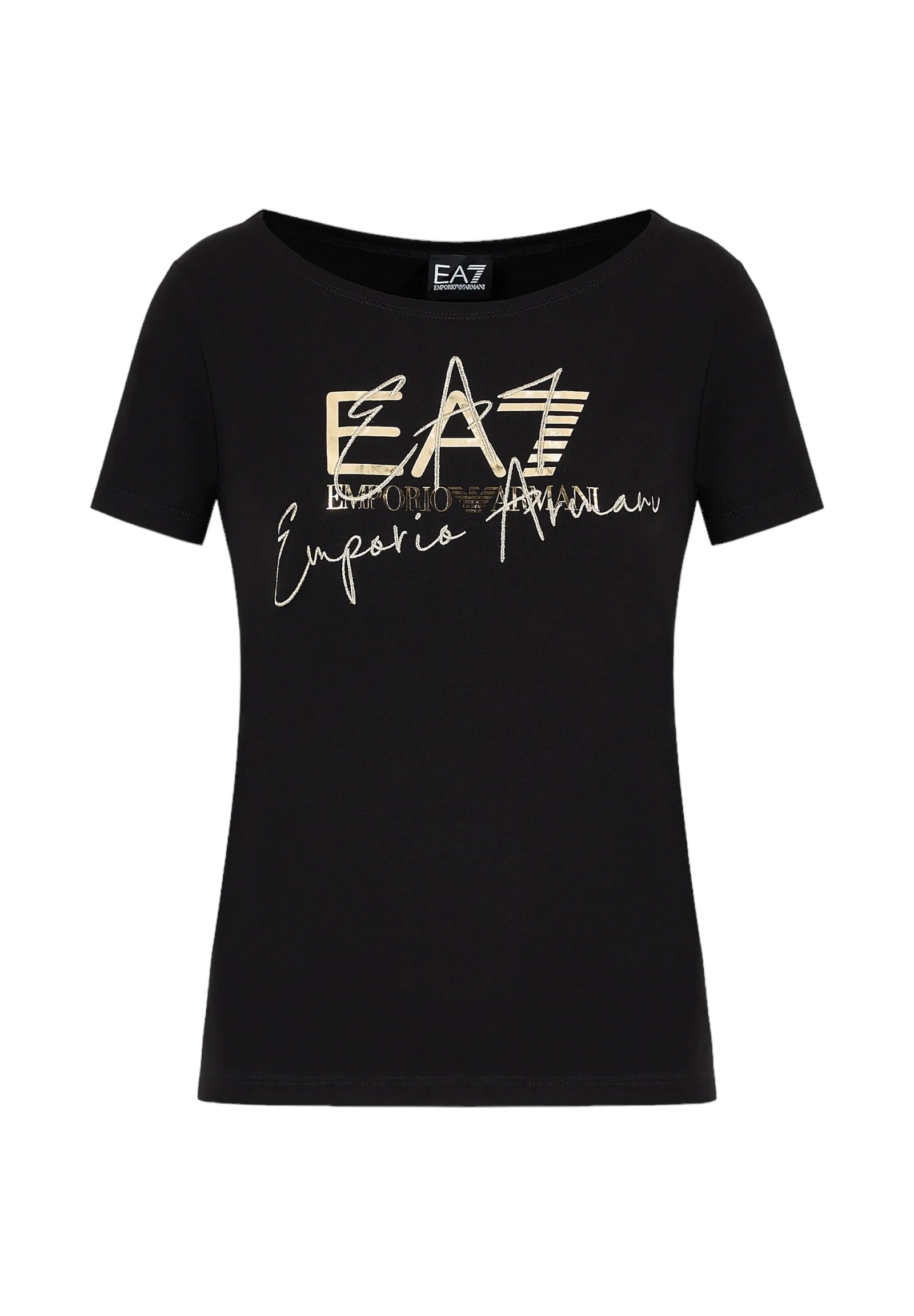 Ea7 Emporio Armani T-Shirt 3dtt26 Black