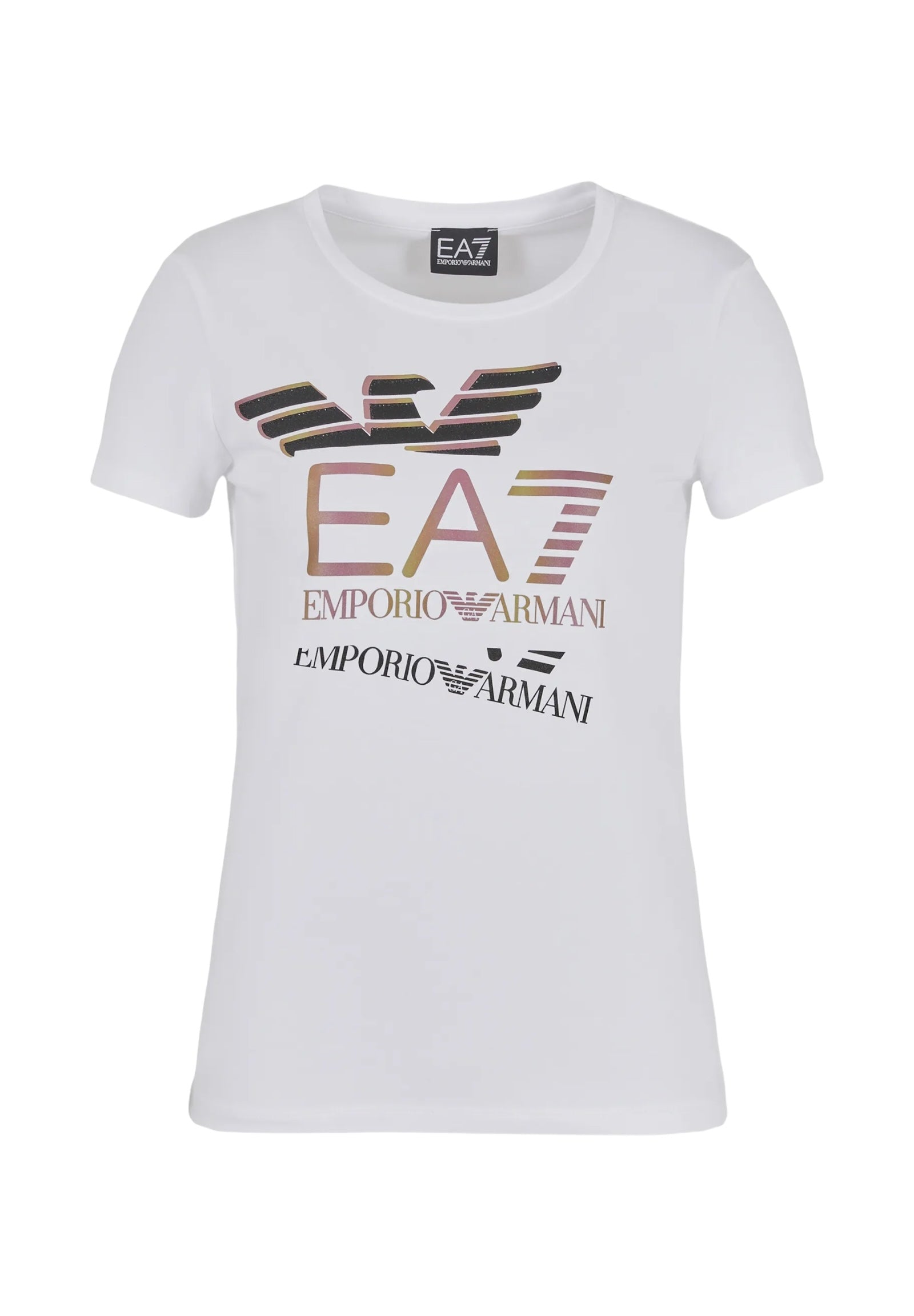 Ea7 Emporio Armani T-Shirt 3dtt30 White