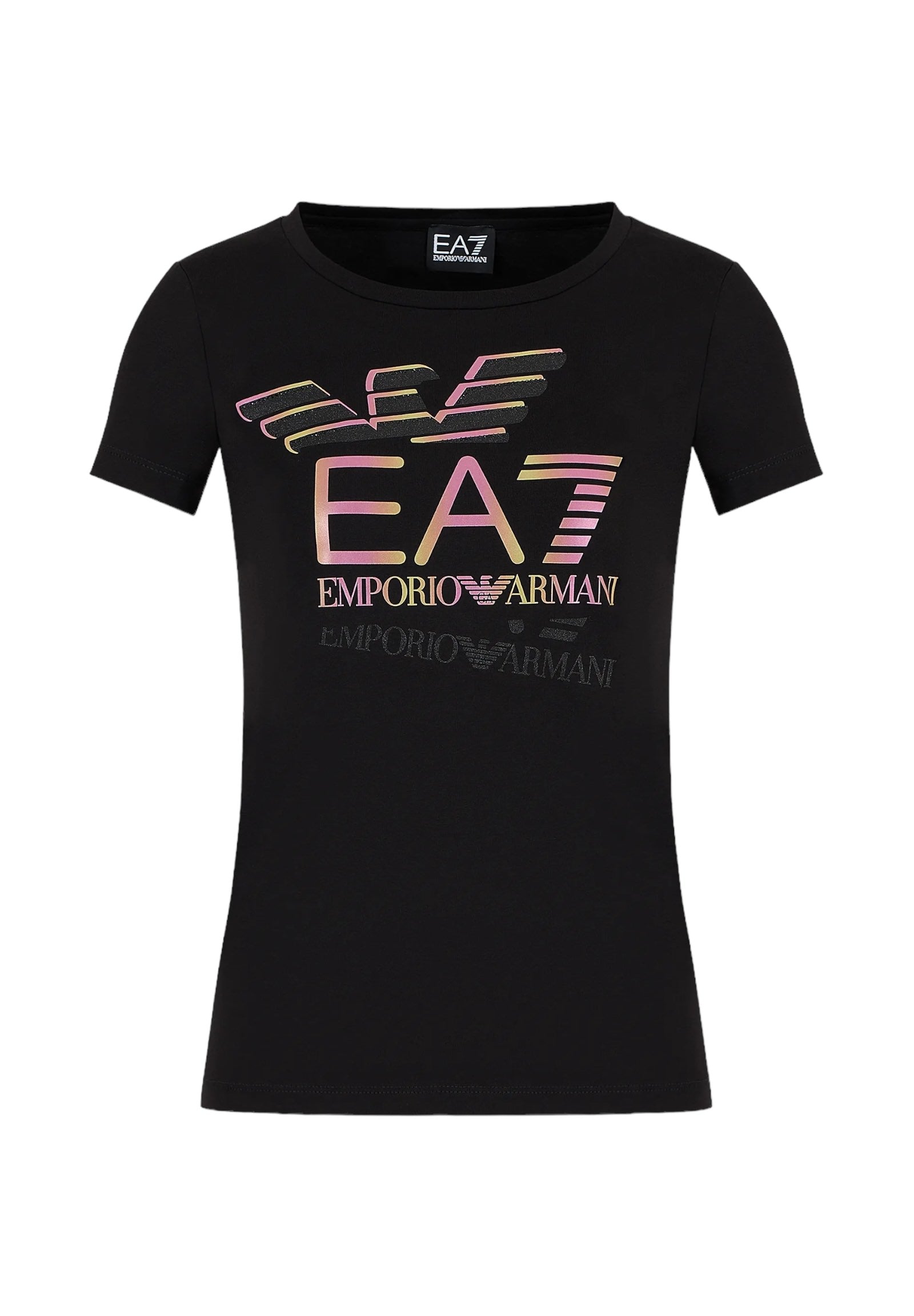 Ea7 Emporio Armani T-Shirt 3dtt30 Black