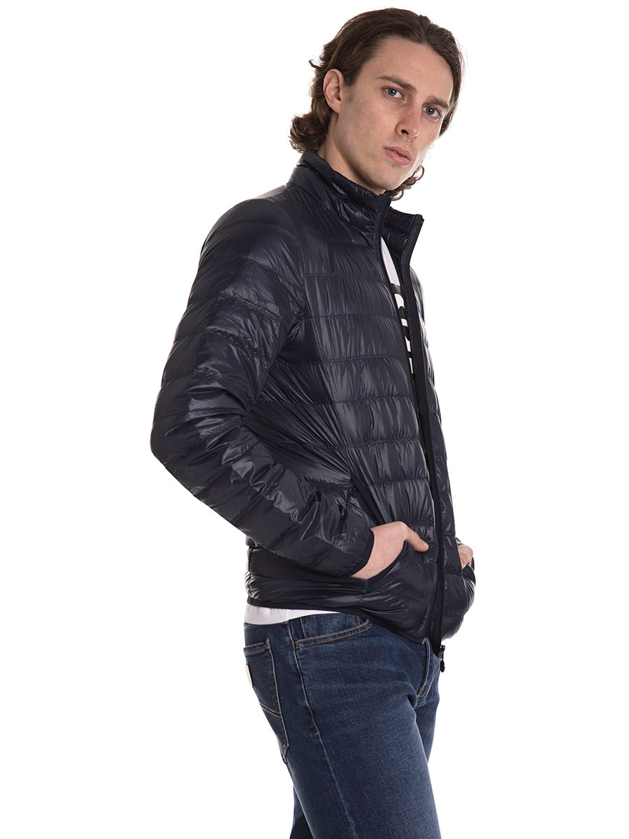 Down jacket 8npb01 Night Blue