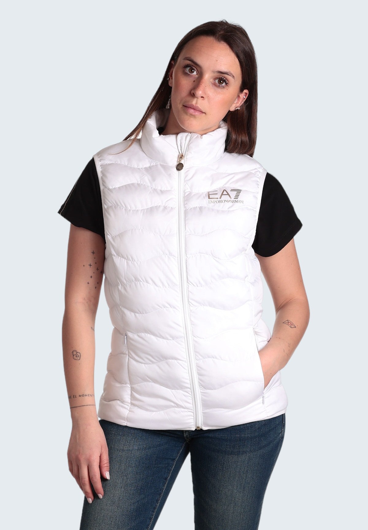 Smanicato Gilet 8ntq08 White