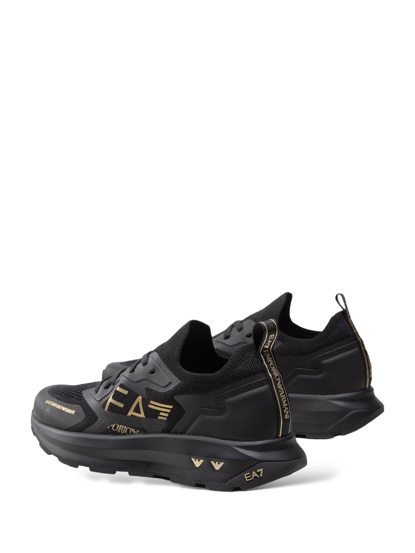 Sneakers X8x113 Triple Black+gold