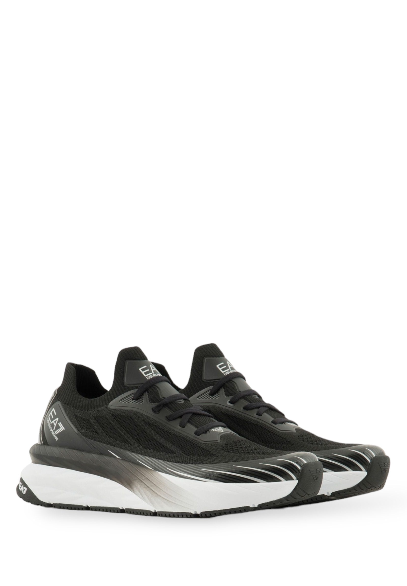Ea7 Emporio Armani Sneakers X8x176 Black, Silver