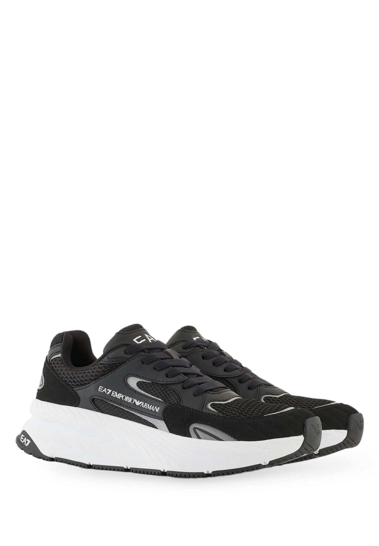 Ea7 Emporio Armani Sneakers X8x178 Black, Silver