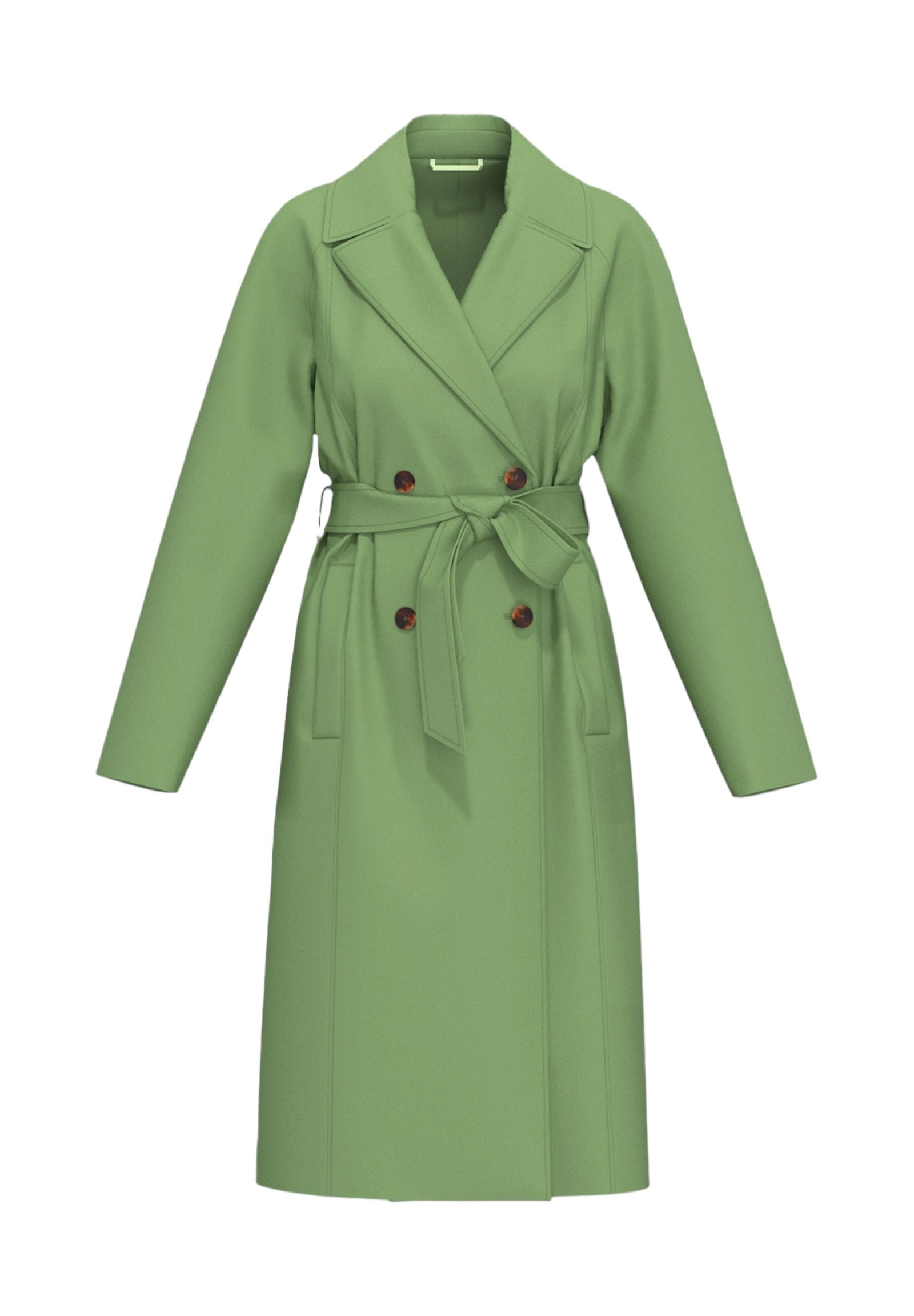 Wales Green Raincoat