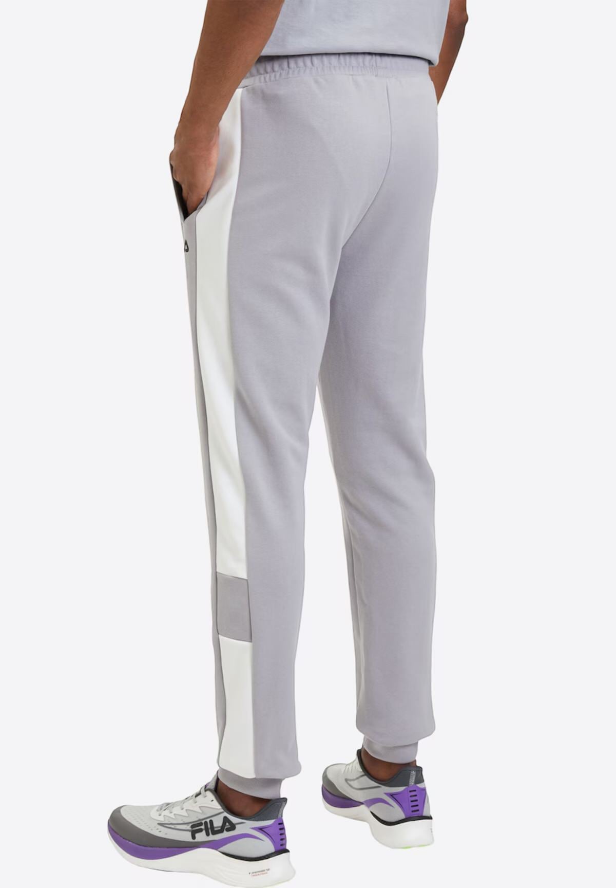 Pantaloni Tuta Fam0627 Sleet, Bright White