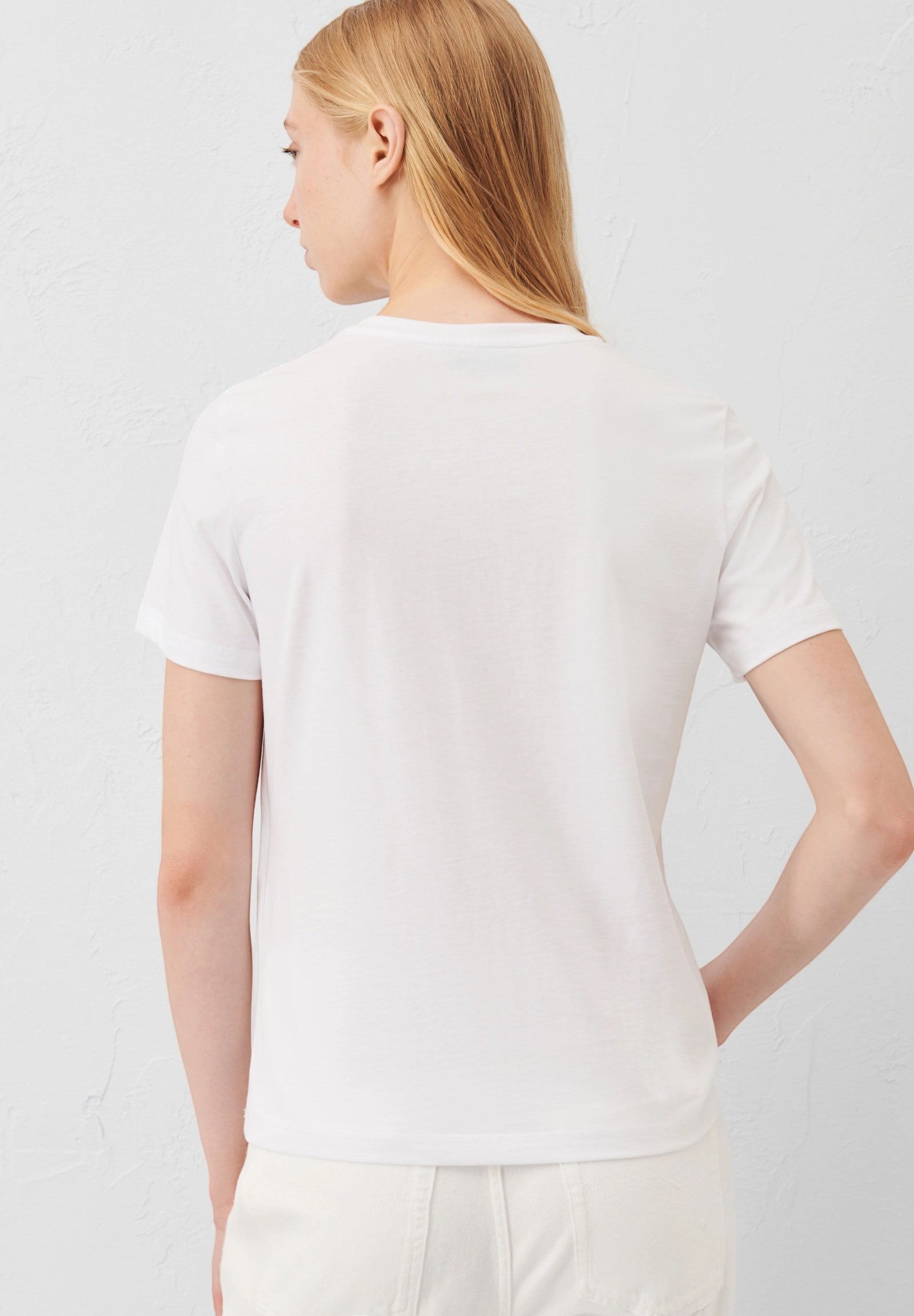 T-Shirt Branca Bianco Ottico