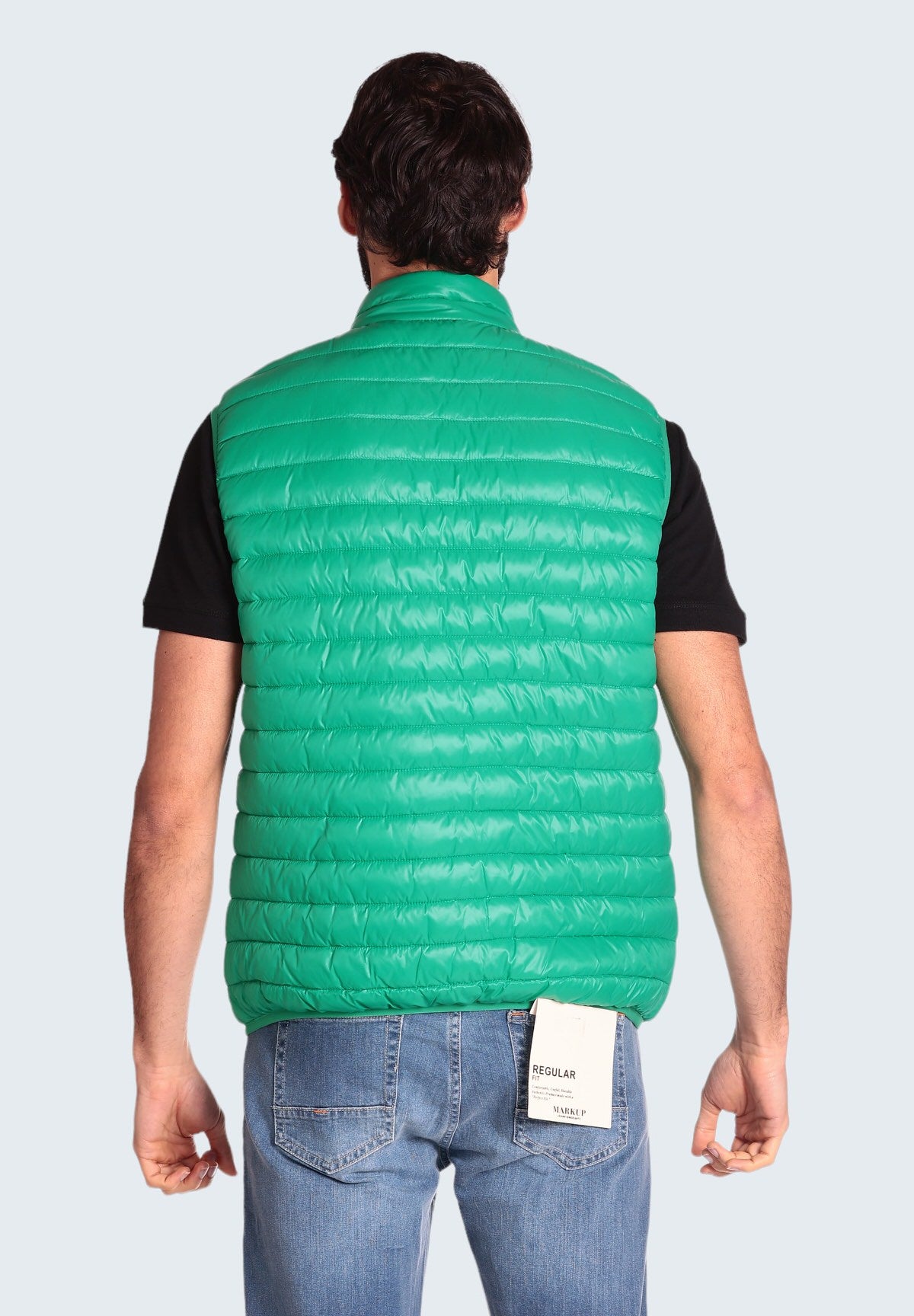 Sleeveless Vest Mk14002 Water Green