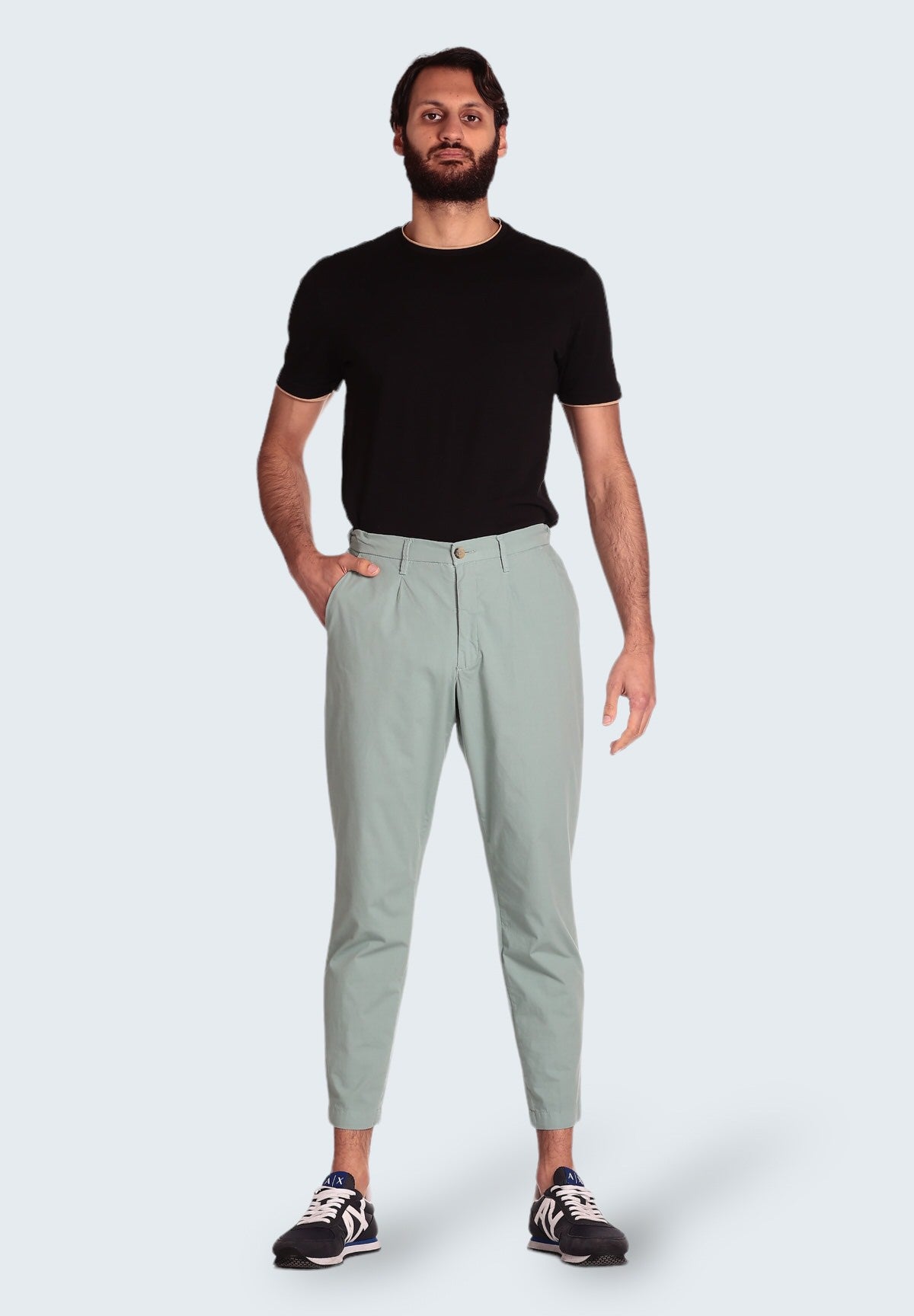 Pantaloni Mk695103 Verde Acqua