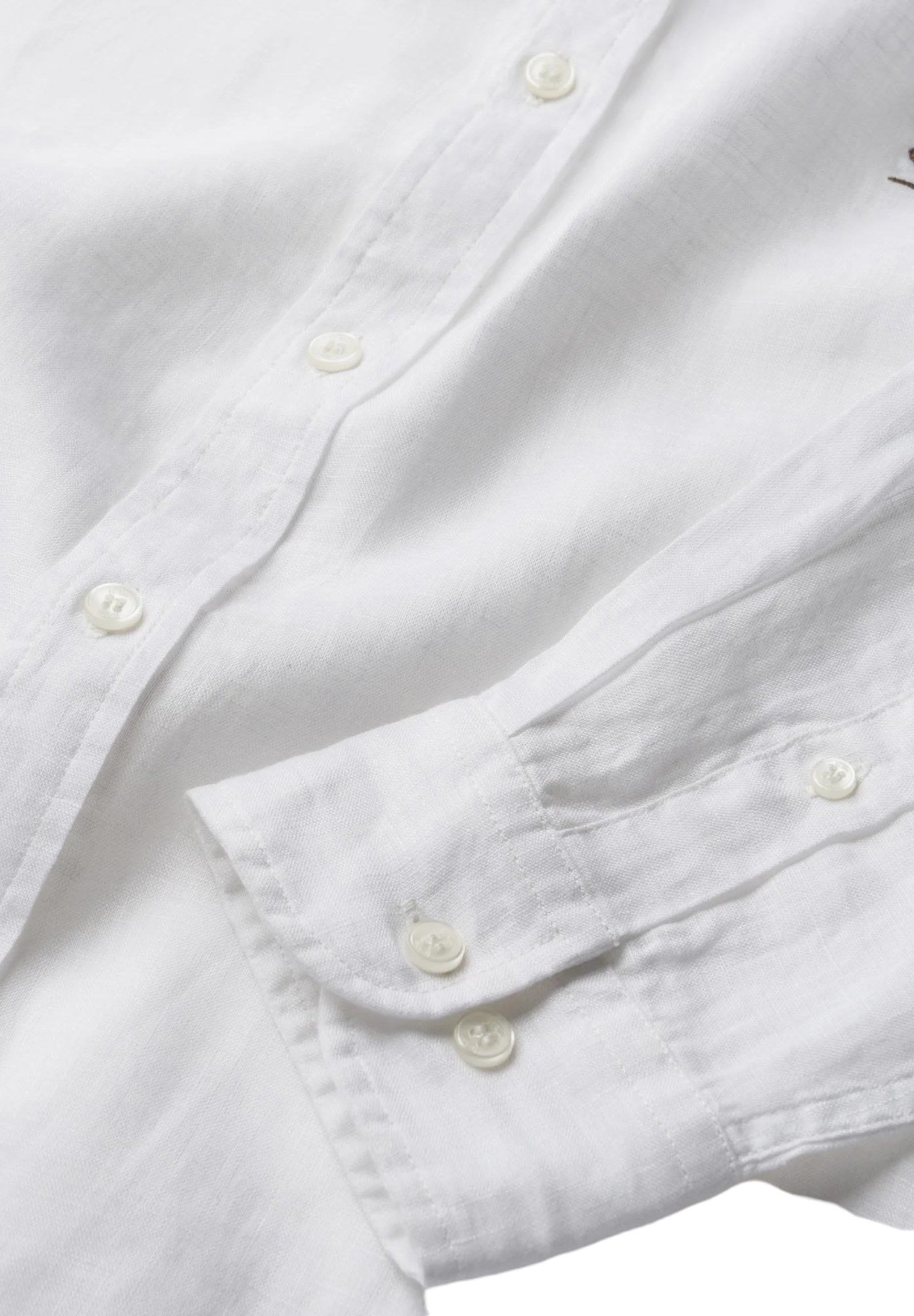 Long Sleeve Shirt 10msh202-02608 White