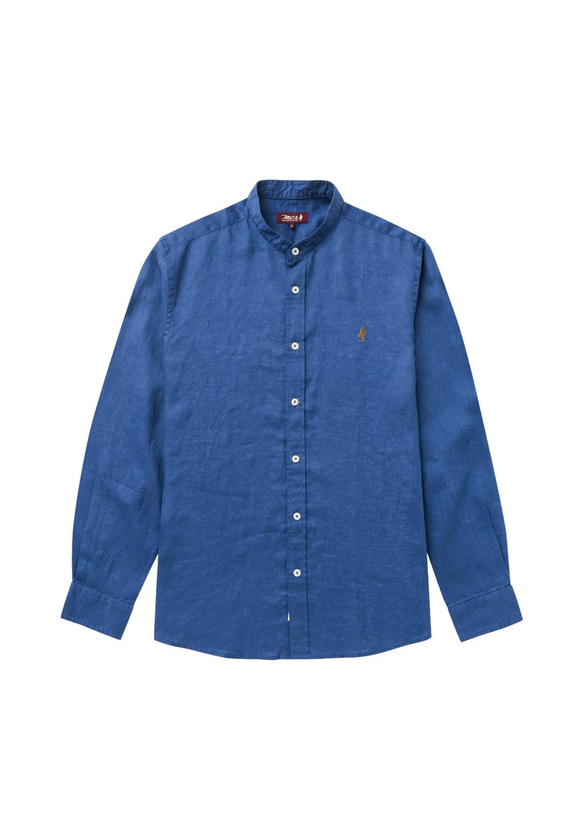 Long Sleeve Shirt 10msh202-02608 Light Navy