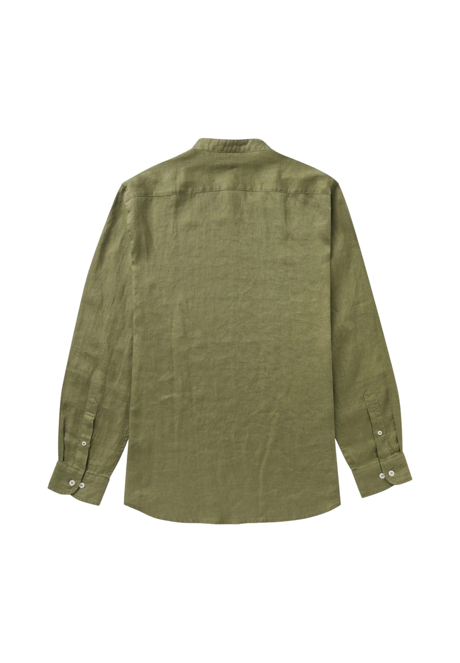 Long Sleeve Shirt 10msh202-02608 Army Green