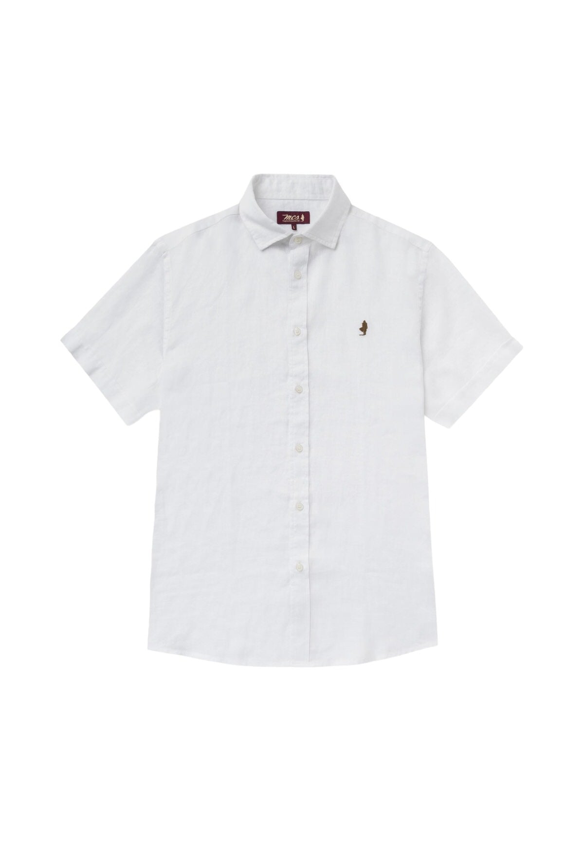 Camicia A Maniche Corte 10msh207-02608 White