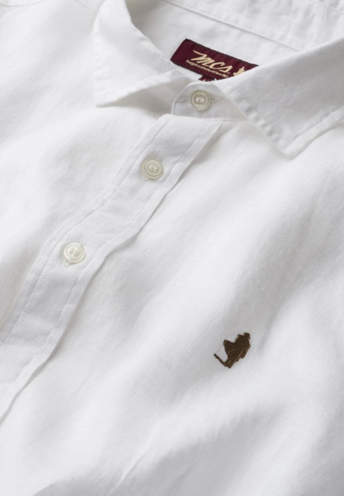 Short Sleeve Shirt 10msh207-02608 White