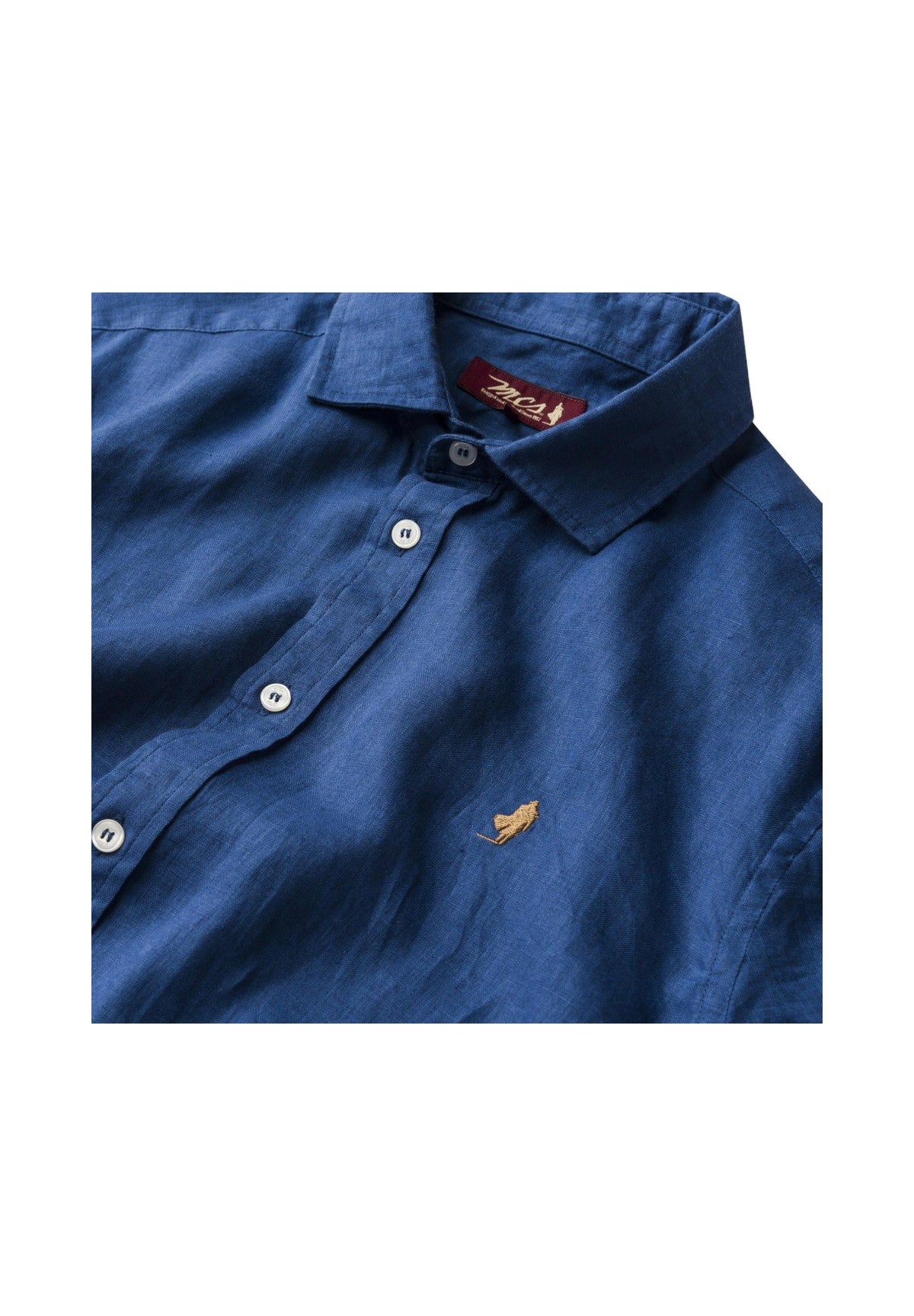 Short Sleeve Shirt 10msh207-02608 Light Navy