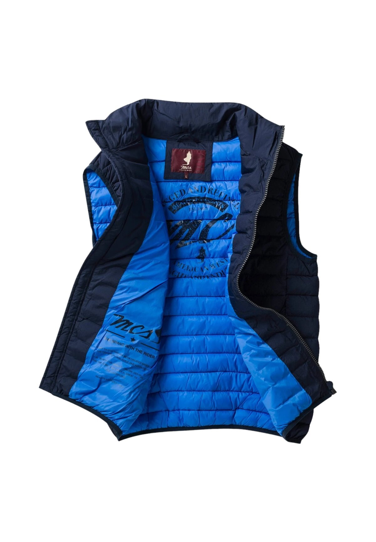 Smanicato Gilet 10msj002-02702 Navy Blue