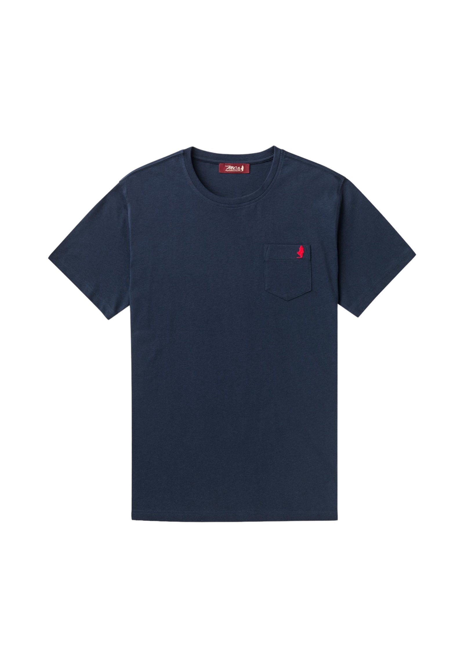 T-Shirt 10mts001-02303 Navy Blue