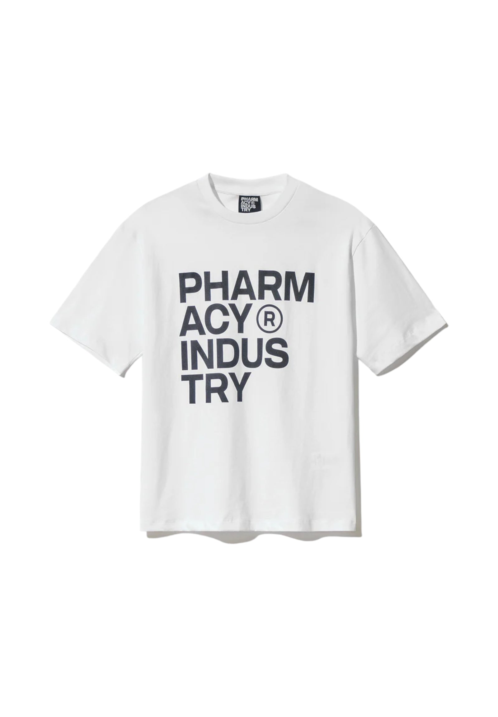 Pharmacy Industry T-Shirt A Maniche Corte Phabm00003 Bianco