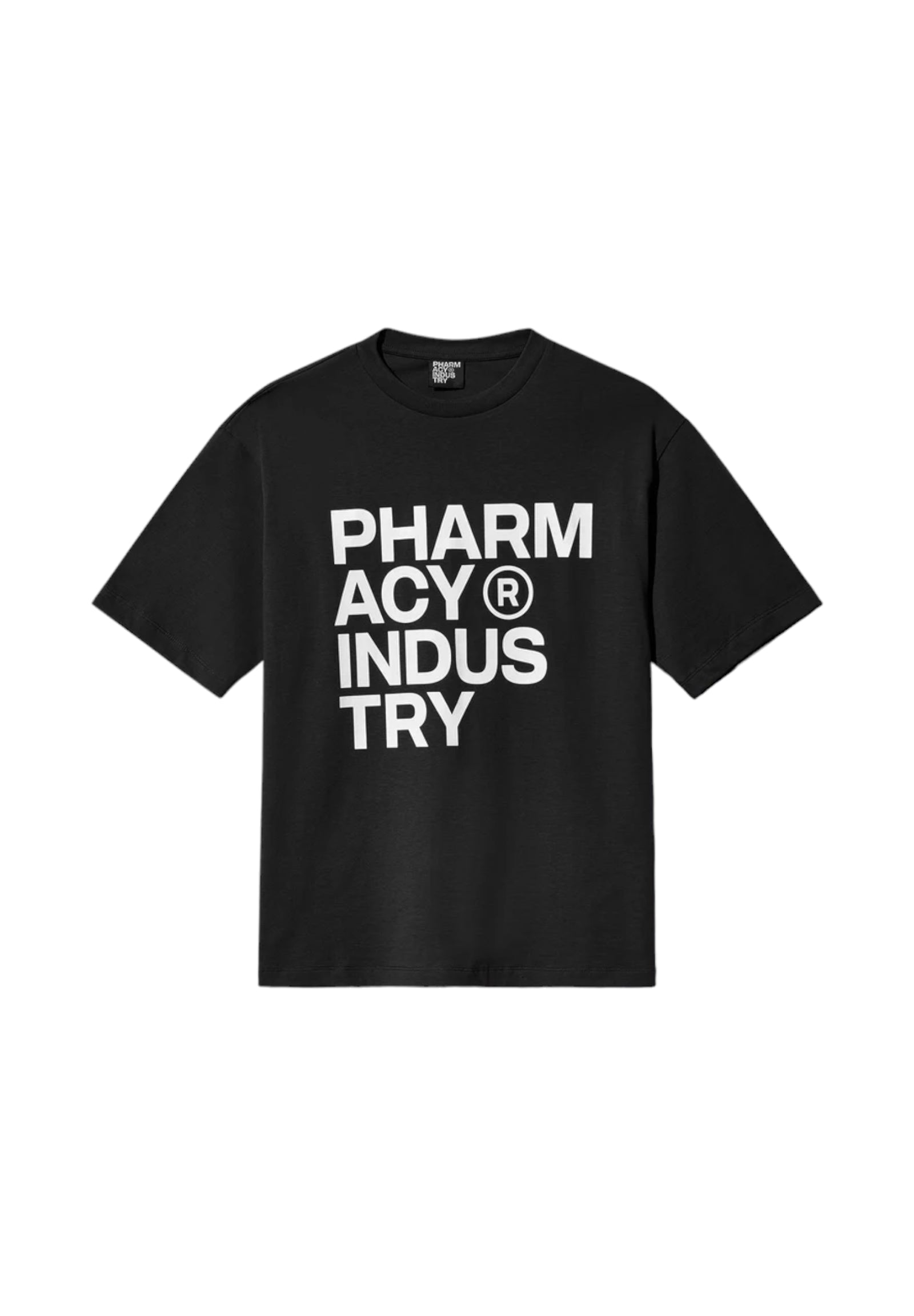 Pharmacy Industry T-Shirt A Maniche Corte Phabm00003 Nero