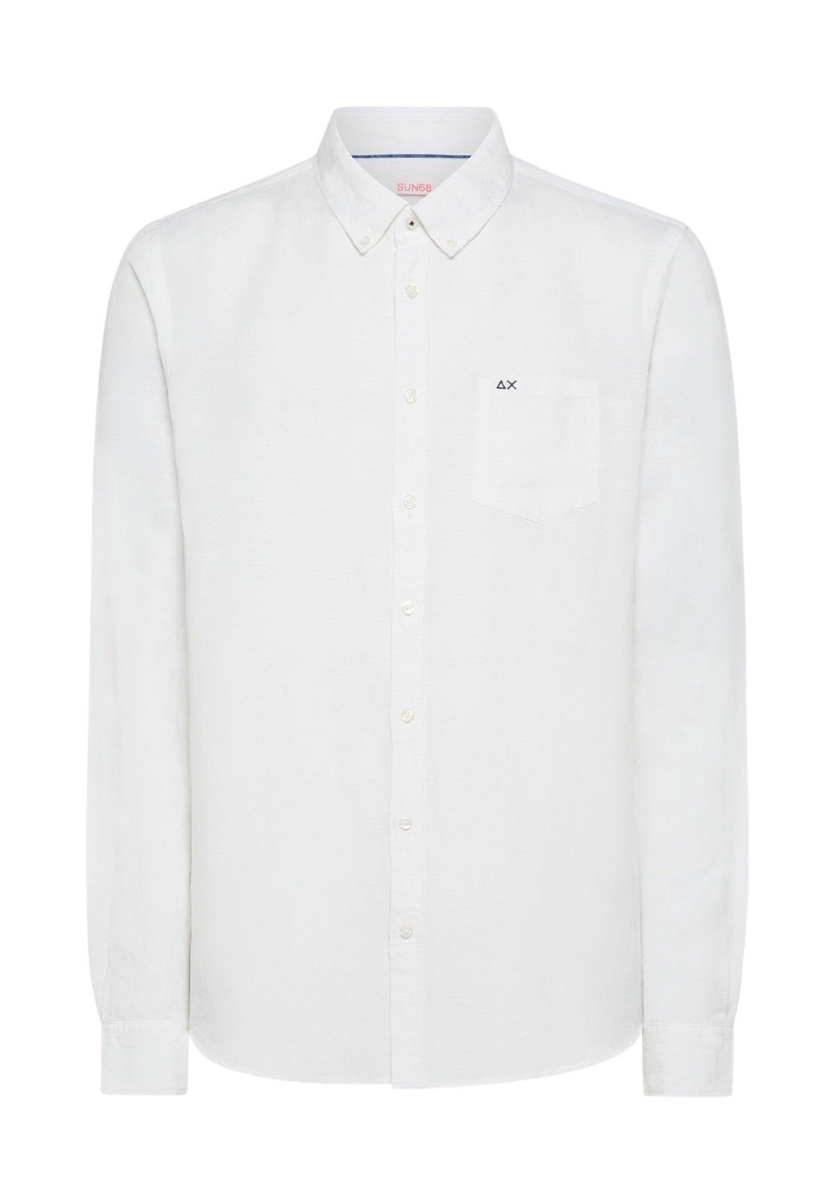 Camicia A Maniche Lunghe S34103 Bianco Panna