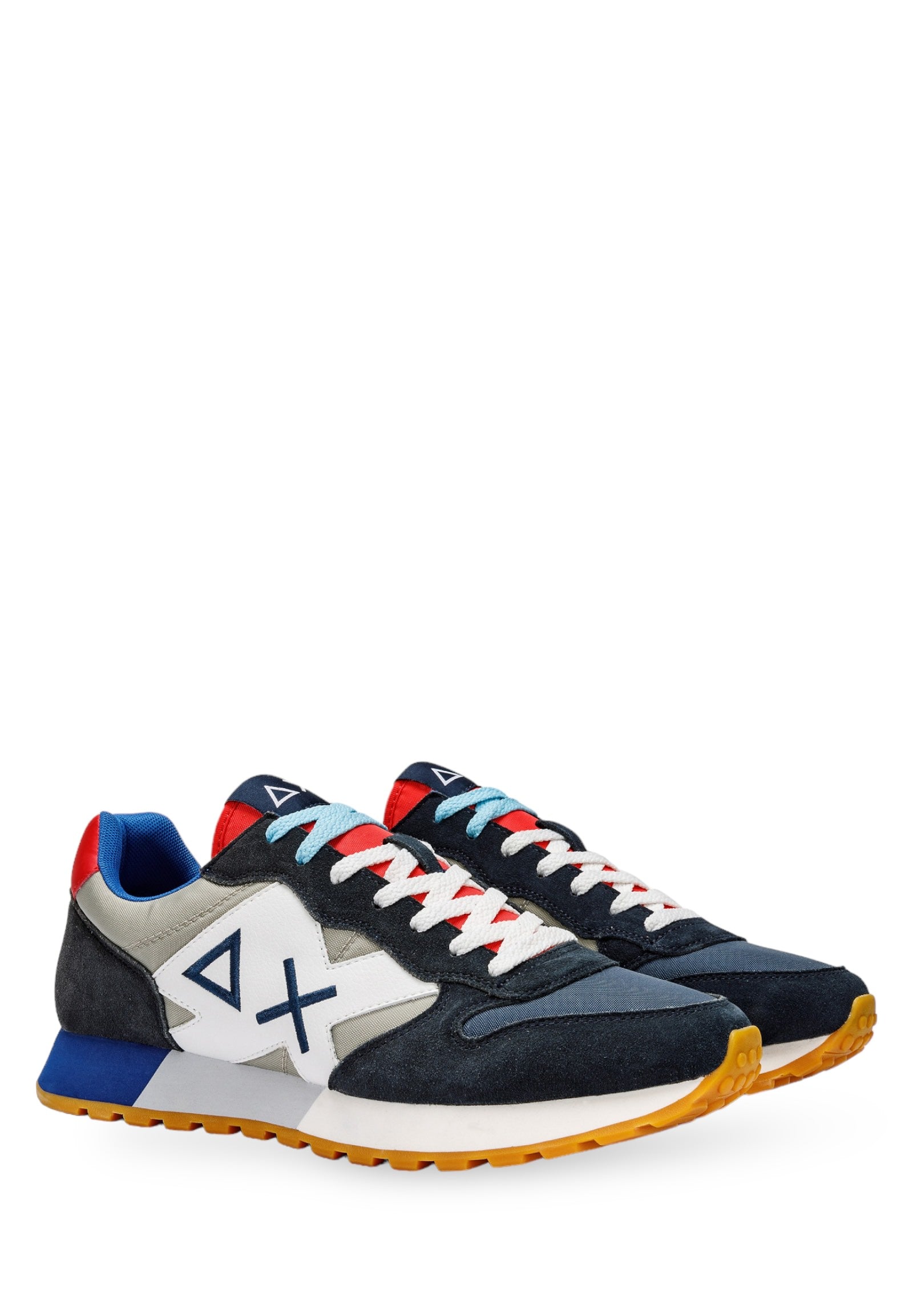 Sneakers Z34112 Navy Blue, Grigio Chiaro