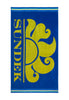 Sundek Beach Towel Am312atc1050 Sapphire 10
