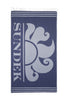 Sundek Beach Towel Am401atc1000 Hibiscus