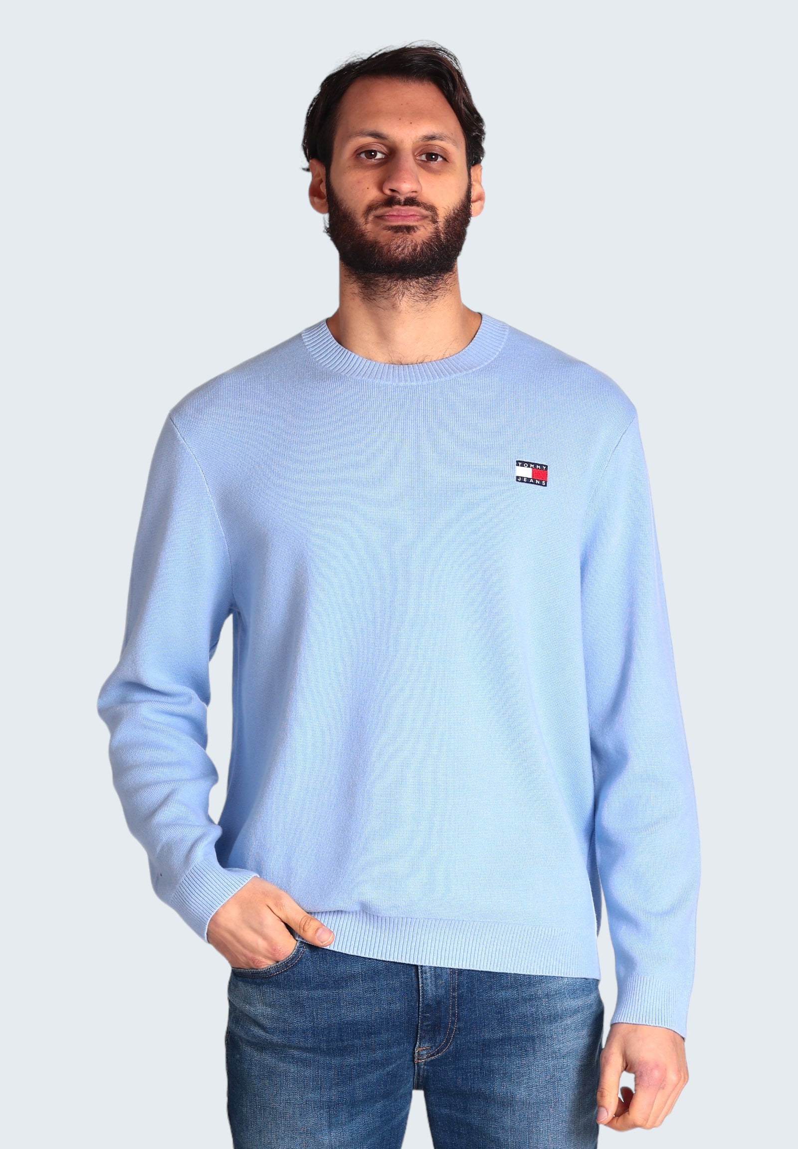 Sweater Dm0dm16214 Moderate Blue