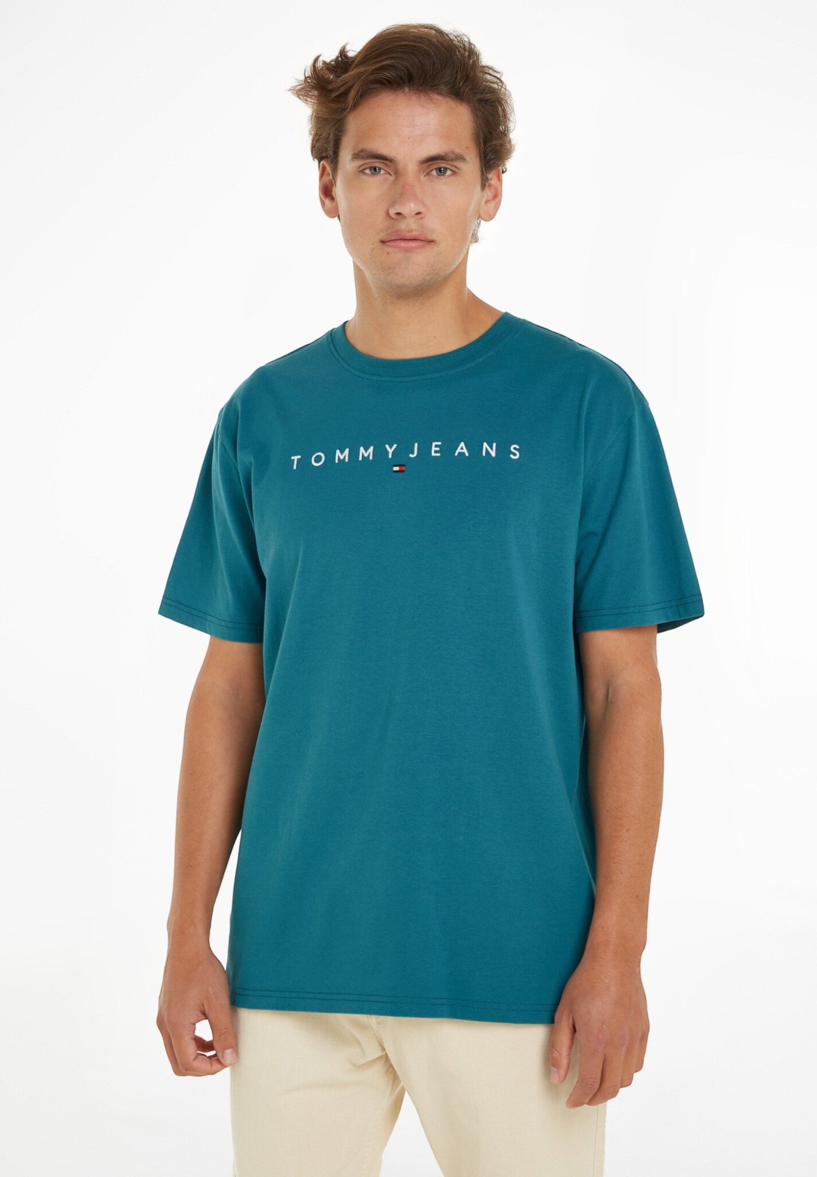 Tommy Jeans T-Shirt* Dm0dm17993 Timeless Teal
