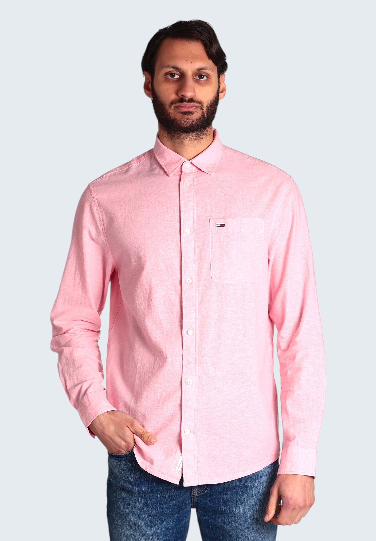 Tommy Jeans Camicia Dm0dm18962 Tickled Pink