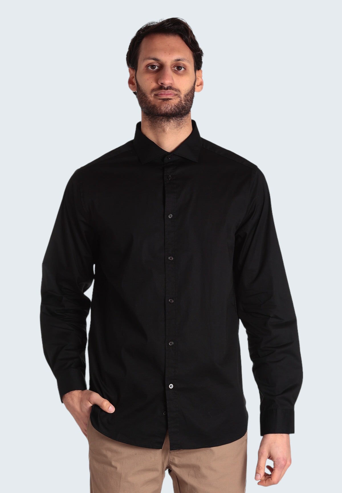 Camicia A Maniche Lunghe 2614900 Black