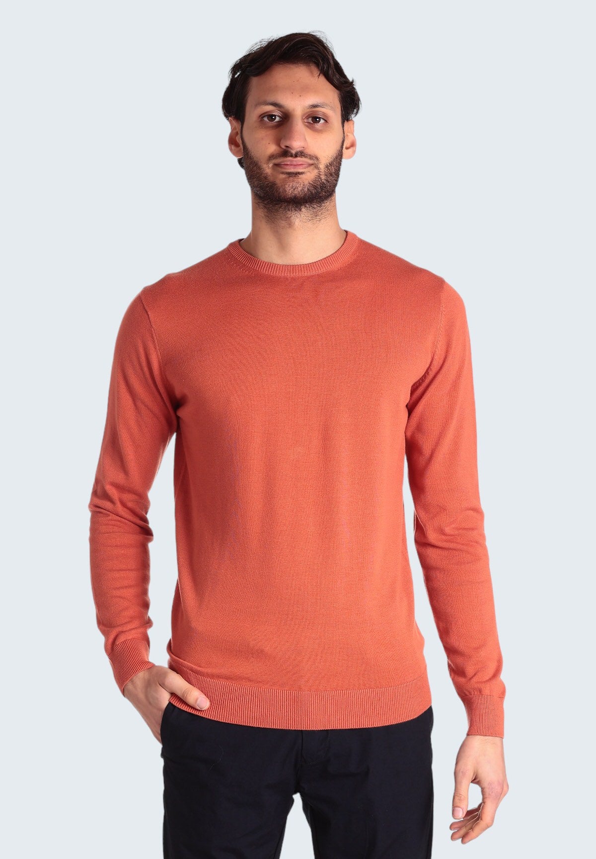 Maglione Girocollo 3700900 Mandarino