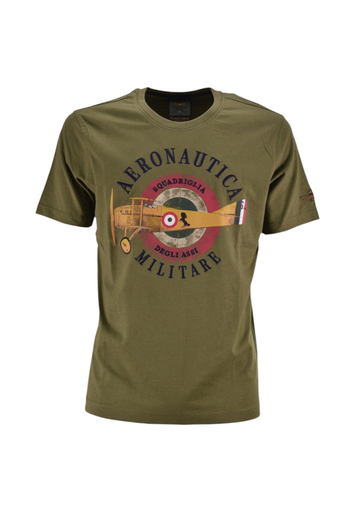 T-Shirt A Maniche Corte 251ts2414j641 Military Olive