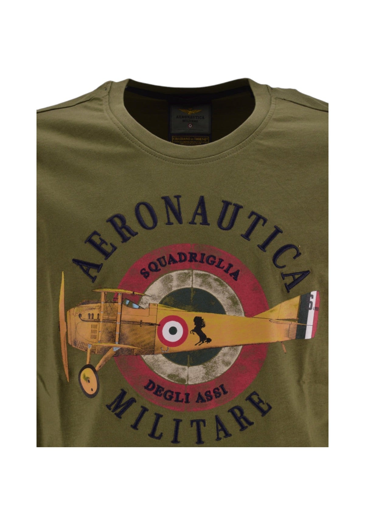 T-Shirt A Maniche Corte 251ts2414j641 Military Olive