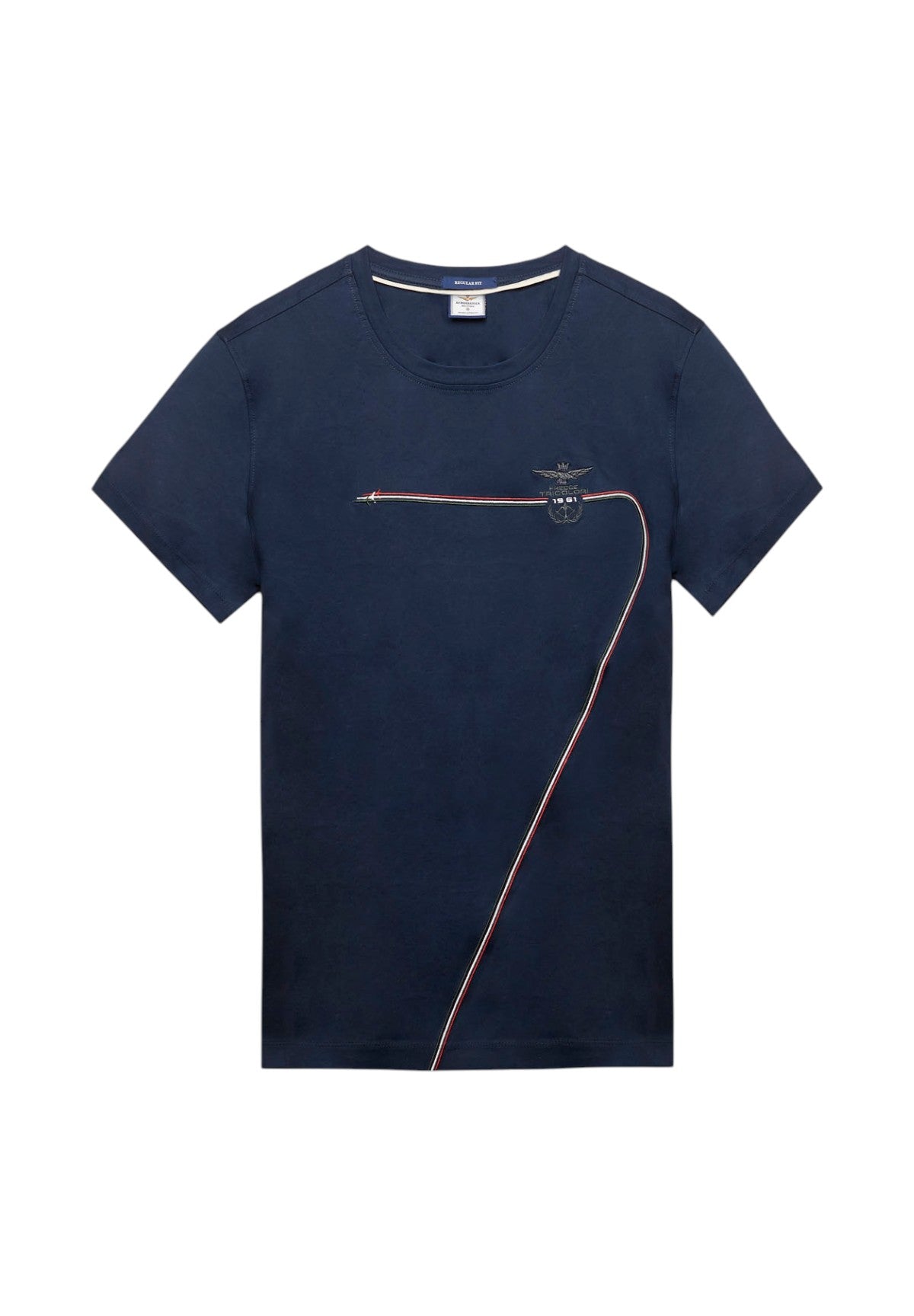 T-Shirt A Maniche Corte 251ts2417j682 Blu Navy