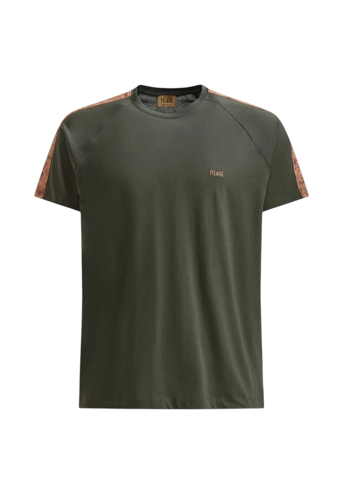 T-Shirt A Maniche Corte 2819 Verde Militare Scuro