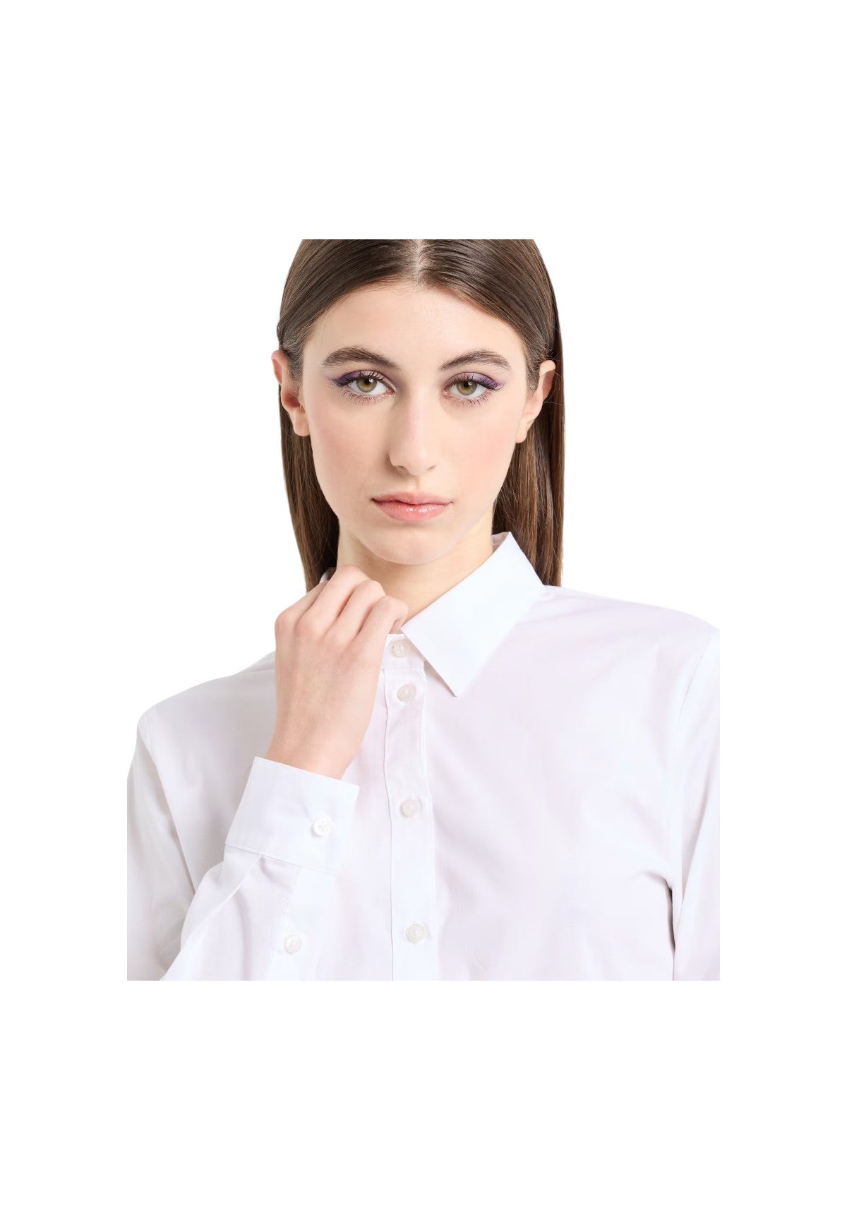 Camicia A Maniche Lunghe 8nyc04 Optic White