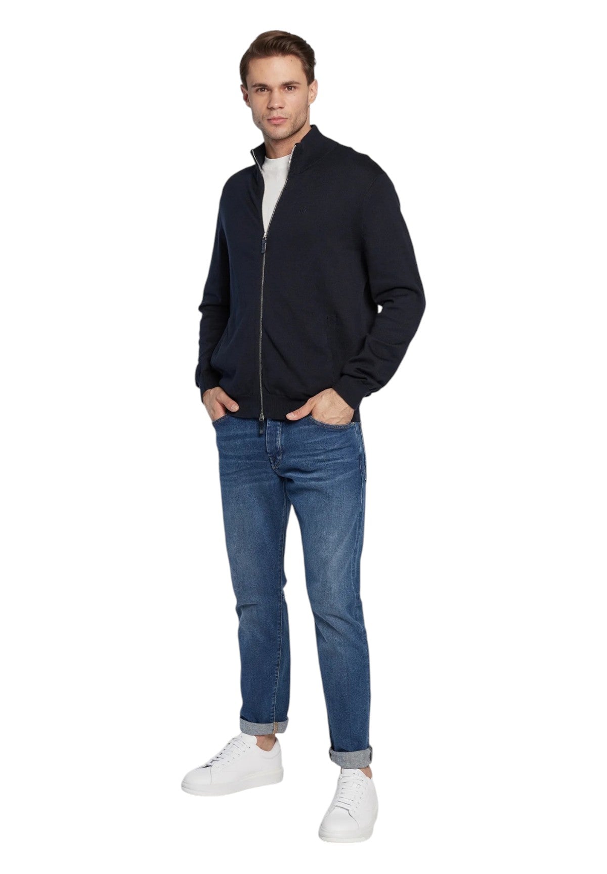 Cardigan 8nze4d Navy