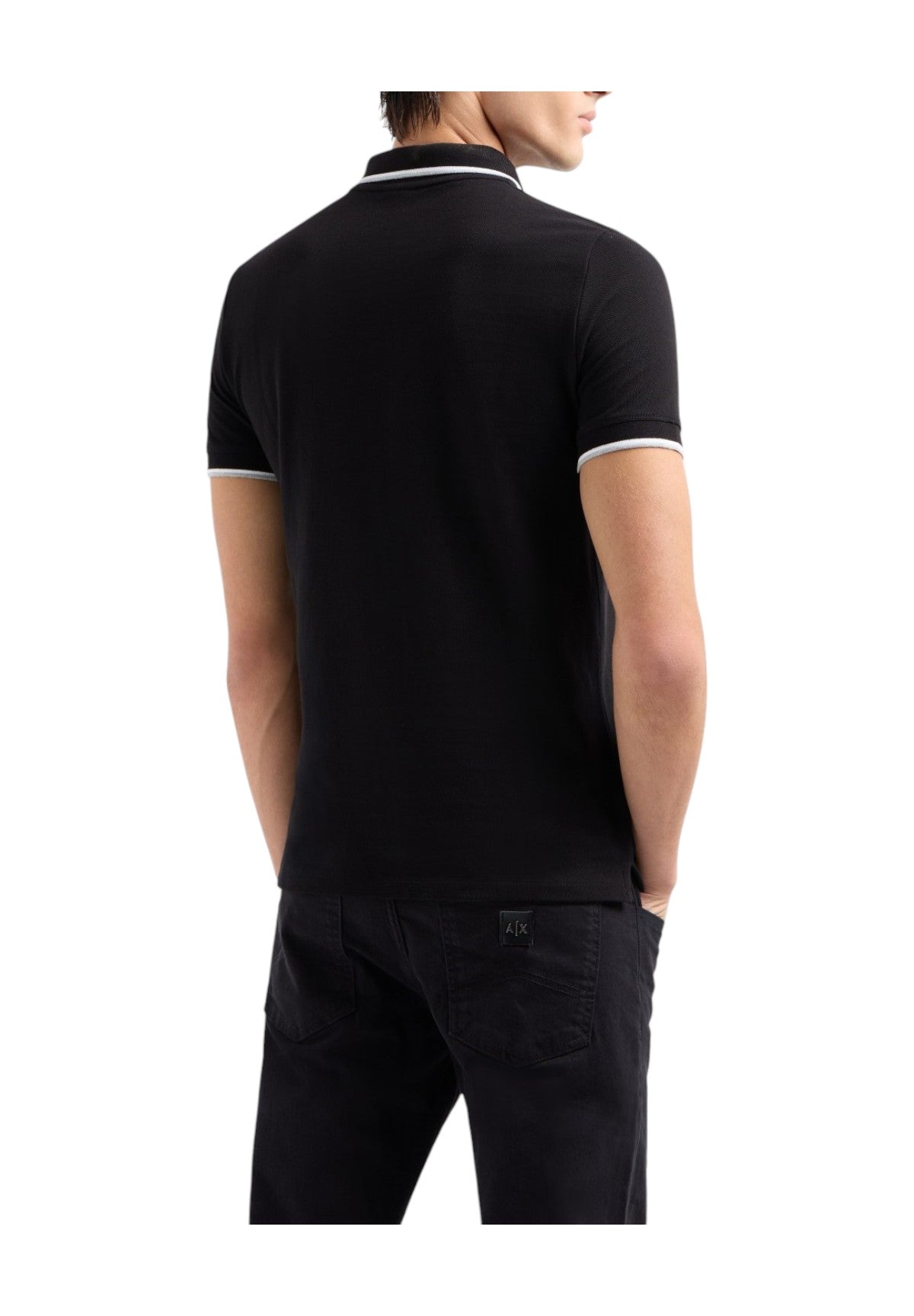 Polo Piqué 8nzf75 Black