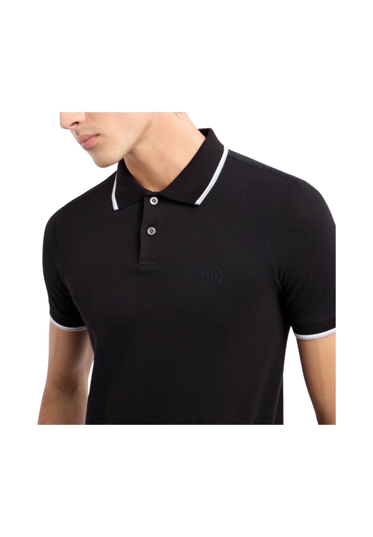 Polo Piqué 8nzf75 Black